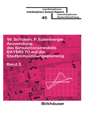 cover image of Anwendung des Simulationsmodells BAYMO 70 auf die Stadtentwicklungsplanung